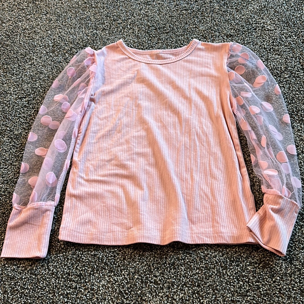 Pink clear sleeves